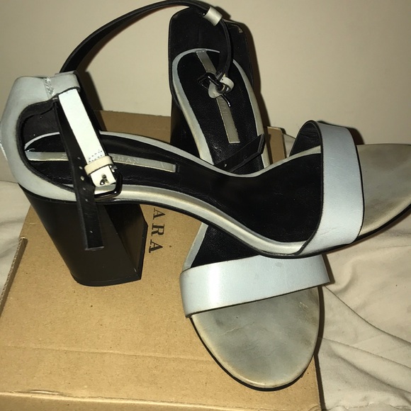 Blue Chucky Heeled Sandals - Picture 2 of 6